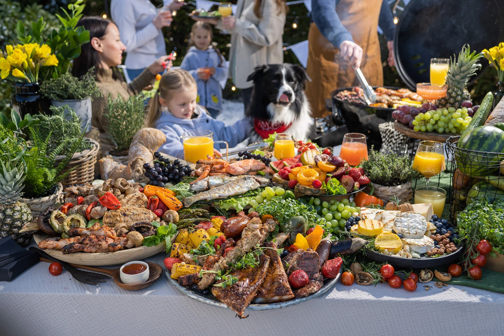 Fresh Meat and Vegetable Assortment on a Platter – Restaurant Photography Portfolio